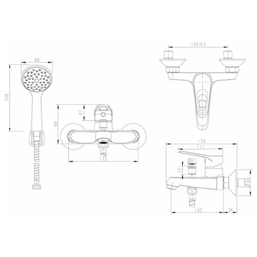 ��������� ��� ����� � �������� ������� � ������������ Bravat Drop F64898C-B