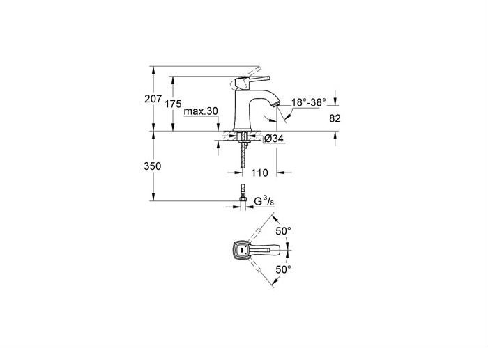 ��������� ��� �������� Grohe Grandera 23310000