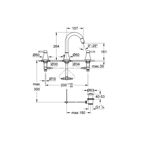 ��������� ��� �������� Grohe Grandera 20389IG0