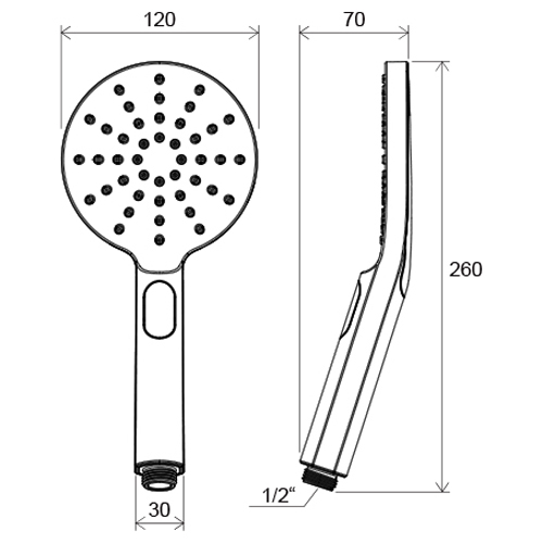 ������ ��� Ravak Tuman 956.00 (X07P233)