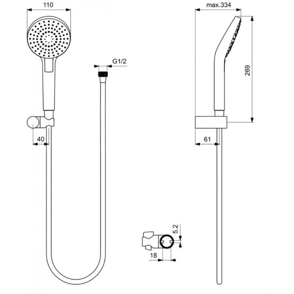 ������� �������� 4 � 1 Ideal Standard Ceraflex BC447AA