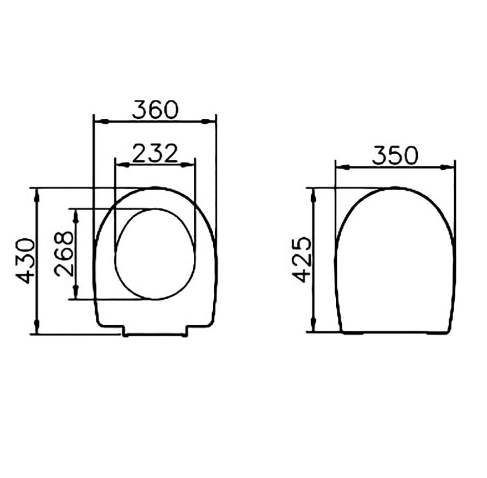 ������� ��� ������� VitrA Seat 800-003-001