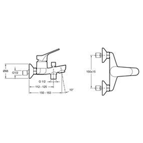 ��������� ��� ����� Jacob Delafon Brive E75766-CP