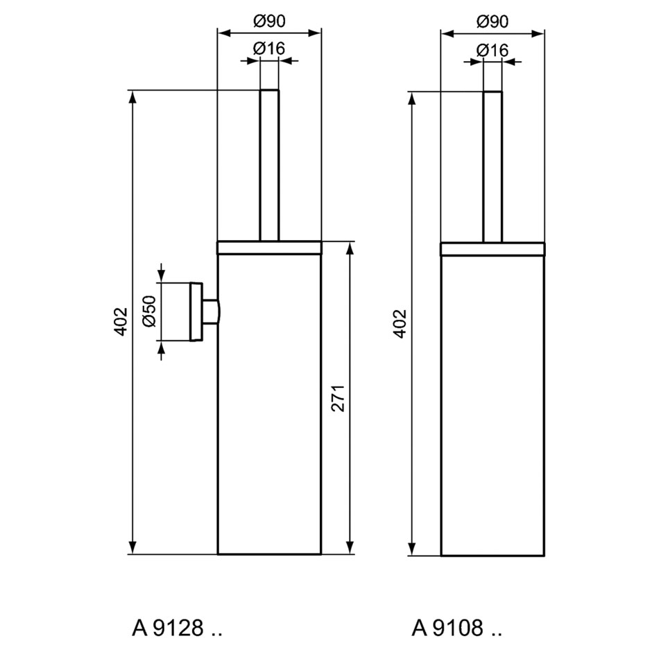 ��������� ����� � ����������, ��� ���������� ������� Ideal Standard IOM A9128MY