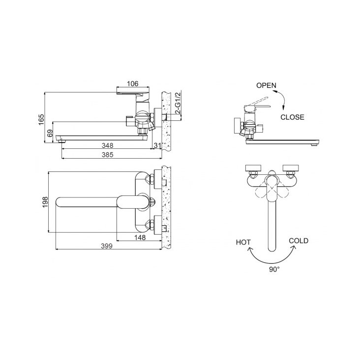 ��������� ��� ����� Bravat Opal F6125183CP-02L-RUS