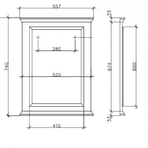 ������� Villeroy&Boch Hommage 74x56 85650000 (8565 0000)