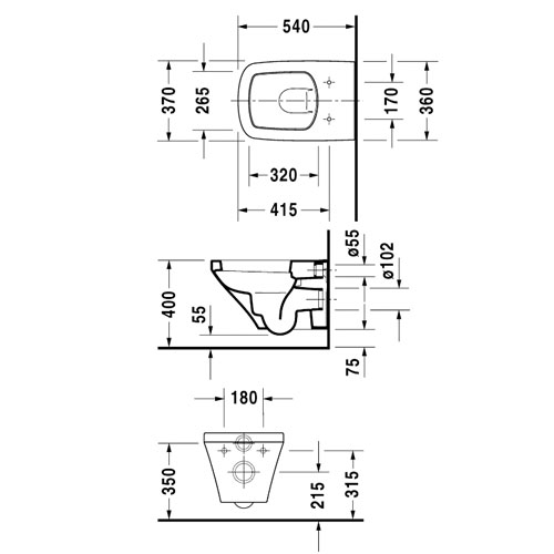 ������ ��������� Duravit DuraStyle 2536090000