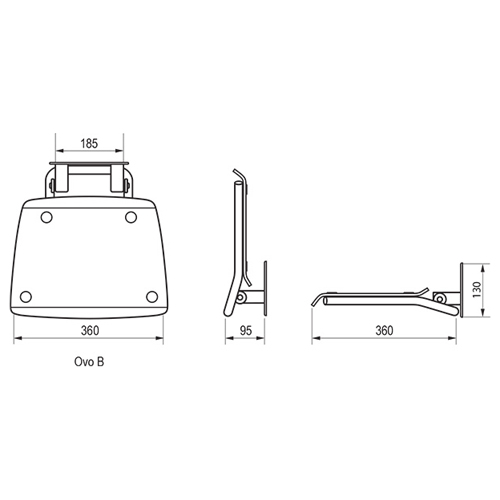 ������� ��� ���� Ravak OVO B opal B8F0000016