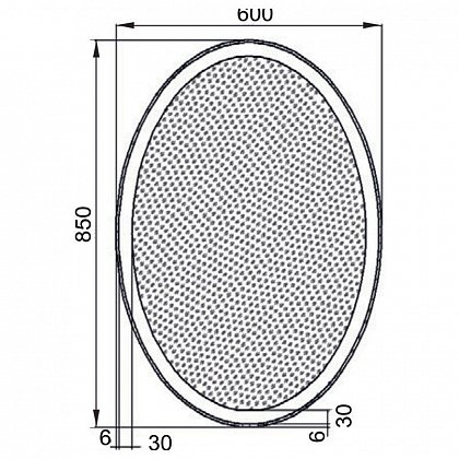 ������� Aquanet ���� 60x85 LED 00196667