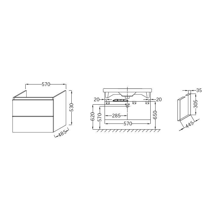 ������ ��� �������� E4778-00 Jacob Delafon Odeon UP 60x53 EB878-N18 ����� ���������