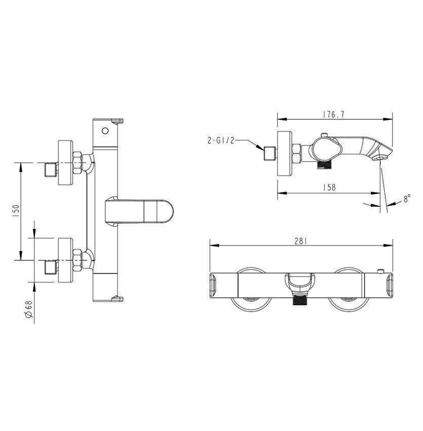 ��������� ��� ����� Bravat Waterfall F673114C-01A-RUS