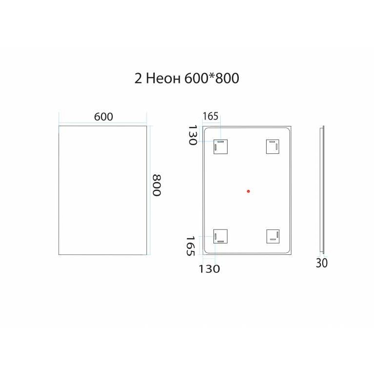 ������� Misty ���� LED 600�800 �-���060080-2�������