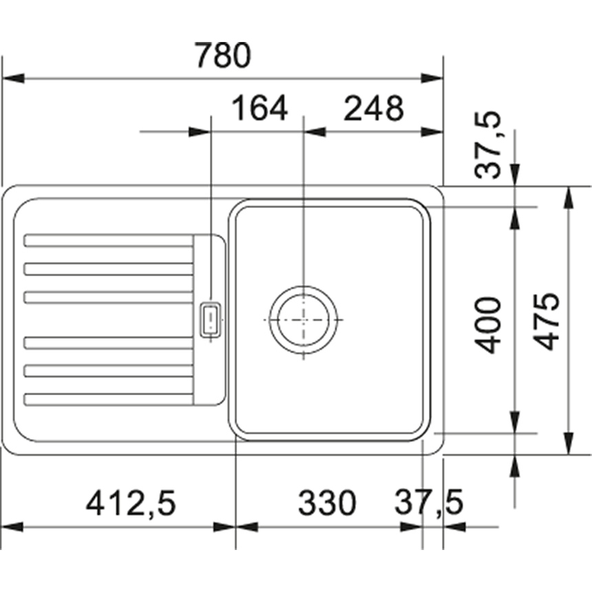 �������� ����� Franke EFG 614-78 114.0263.461 �������