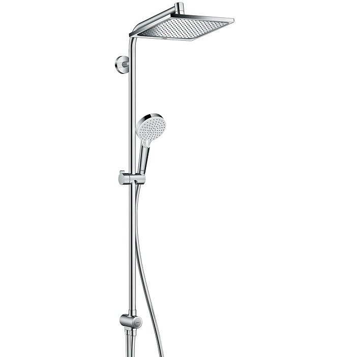 ������� ������� Hansgrohe Crometta E 240 1jet Showerpipe Reno EcoSmart 27289000