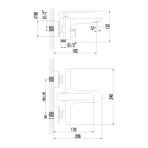 ��������� ��� ����� Lemark Melange LM4914CW