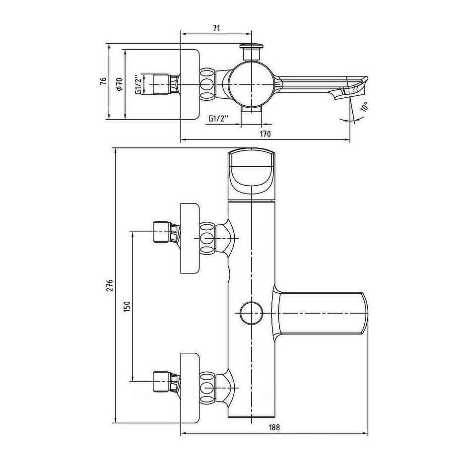 ��������� ��� ����� E.C.A Myra 102102470HEX