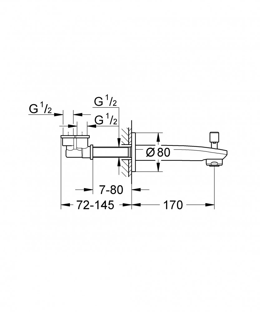 ����� ��� ����� Grohe Eurostyle Cosmopolitan 13277002