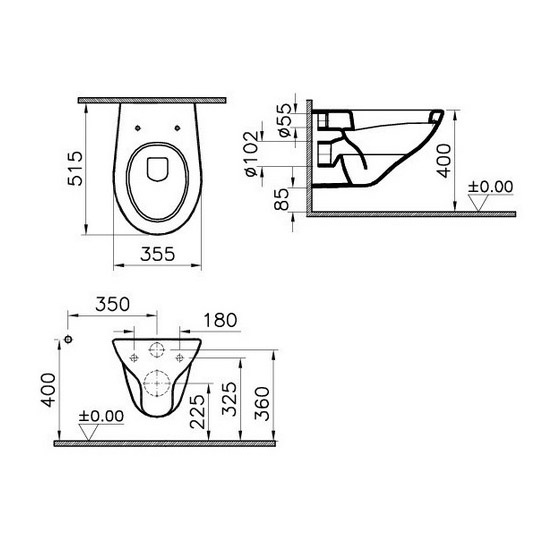 �������� ������ VitrA Arkitekt 9005B003-7211 � ������������