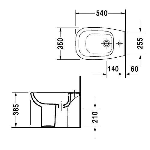 ���� ��������� Duravit D-Code 22381000002