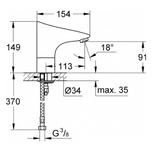 ��������� ��� �������� Grohe Europlus E 36207001