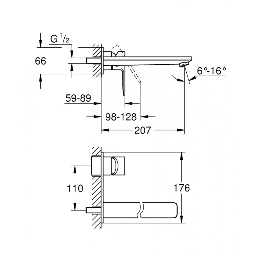 ��������� ��� �������� Grohe Lineare New 23444001