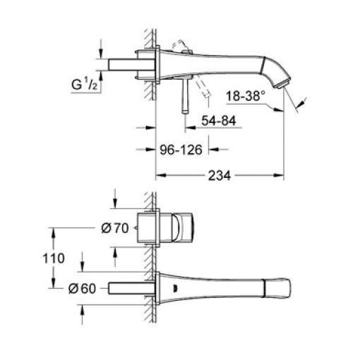 ��������� ��� �������� Grohe Grandera 19930000