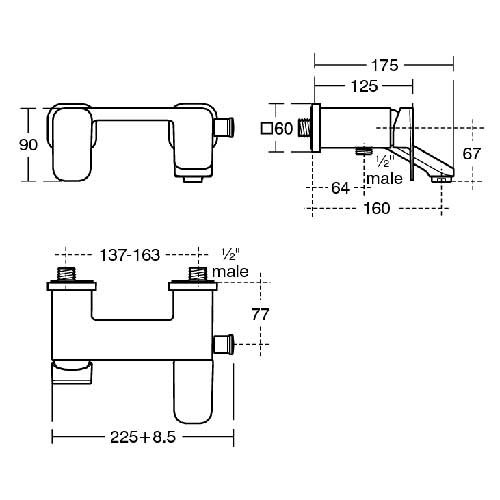 ��������� ��� ����� Ideal Standard A6338AA