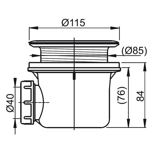 ����� ��� ������� Ravak Basic 90 X01308