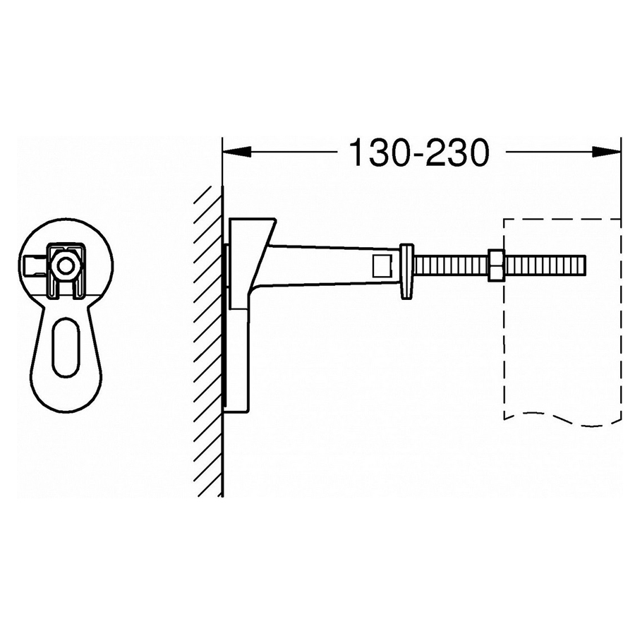 �������� ��������� ��� ����������� Grohe Rapid SL 3855800M