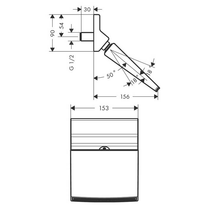������� ��� Hansgrohe Raindance Rainfall Stream 26443000