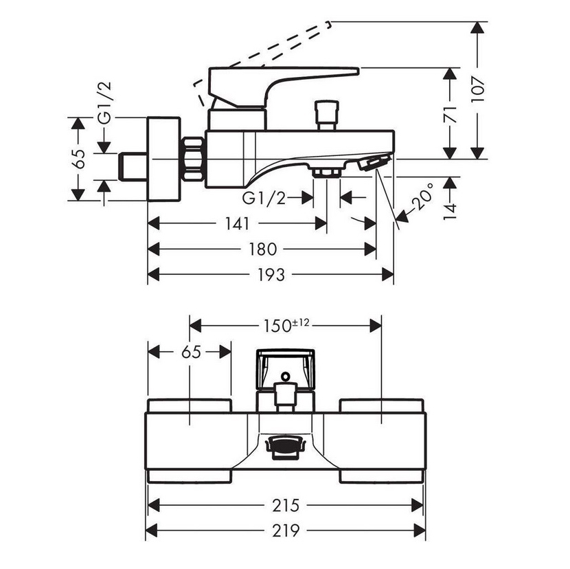 ��������� ��� ����� Hansgrohe Metropol 32540140 ������