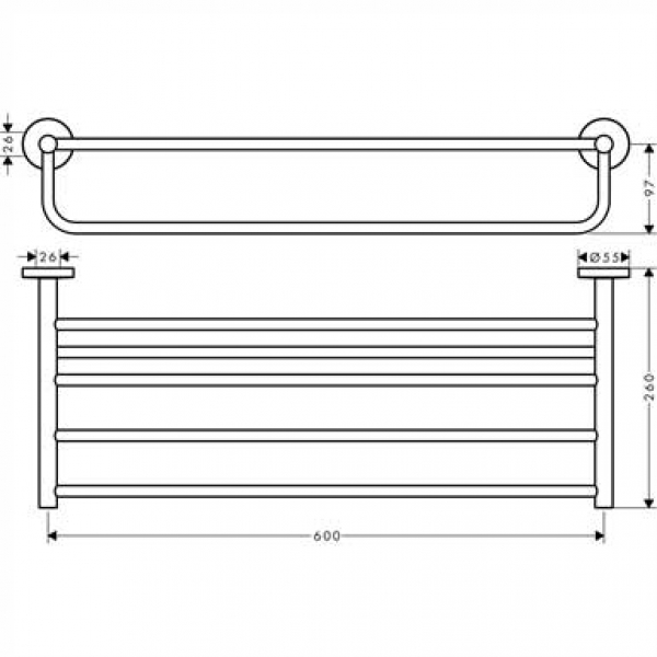 ����� ����������� 5�1 Hansgrohe Logis 41728000