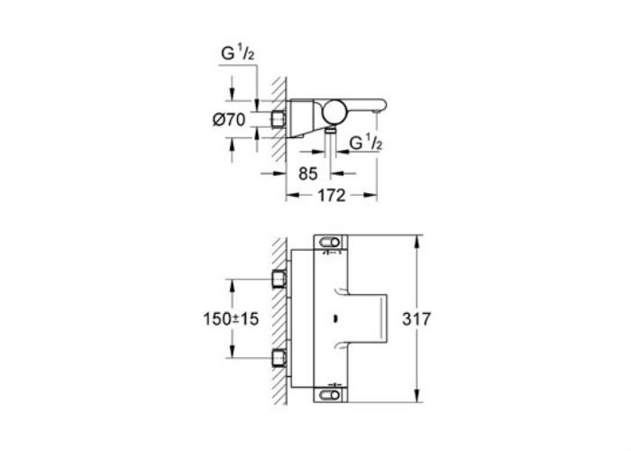 ��������� ��� ����� Grohe Grohtherm 2000 NEW 34464001