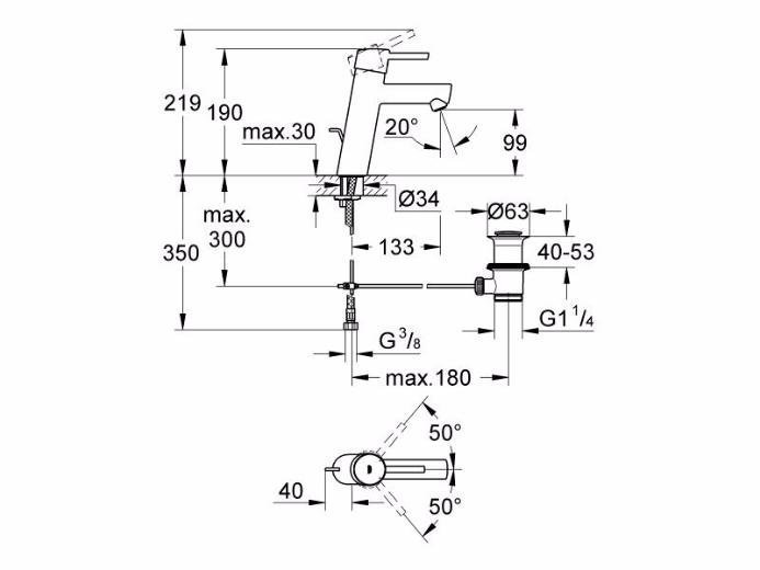 ��������� ��� �������� Grohe Concetto 23450001