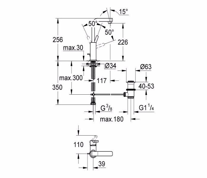 ��������� ��� �������� Grohe Lineare 23296000
