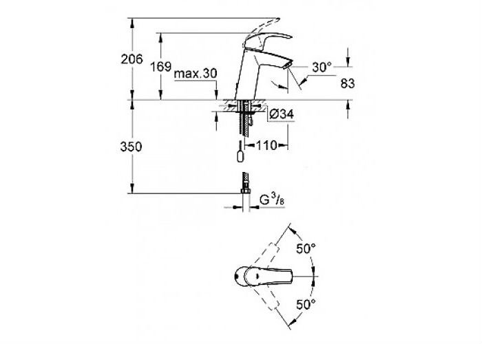 ��������� ��� �������� Grohe Eurosmart 23323001