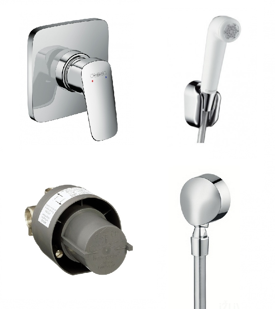 ����� �������������� ���� Hansgrohe Logis E SetLogisG (71604000+13620180 +27454000+32127000)