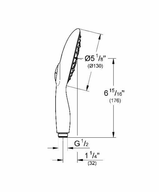 ����� ��� ���� Grohe Power & Soul 27672HF0