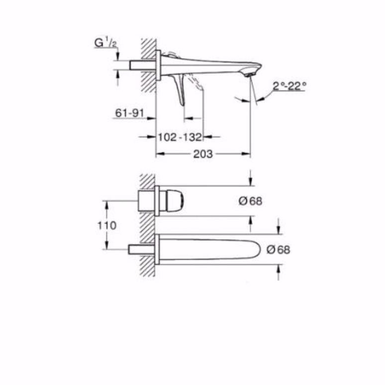 ��������� ��� �������� Grohe Eurostyle 2015 19571LS3