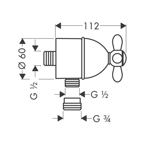 ��������� ������������� Axor Carlton 17883000