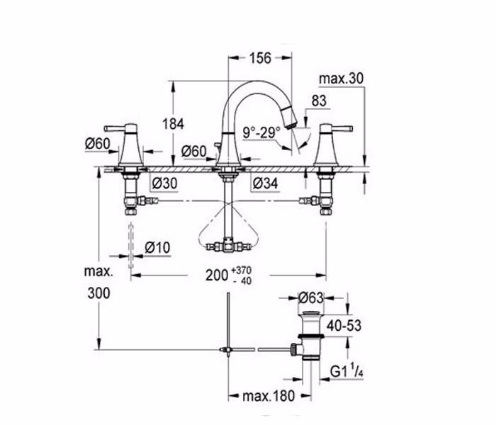 ��������� ��� �������� Grohe Grandera 20417000