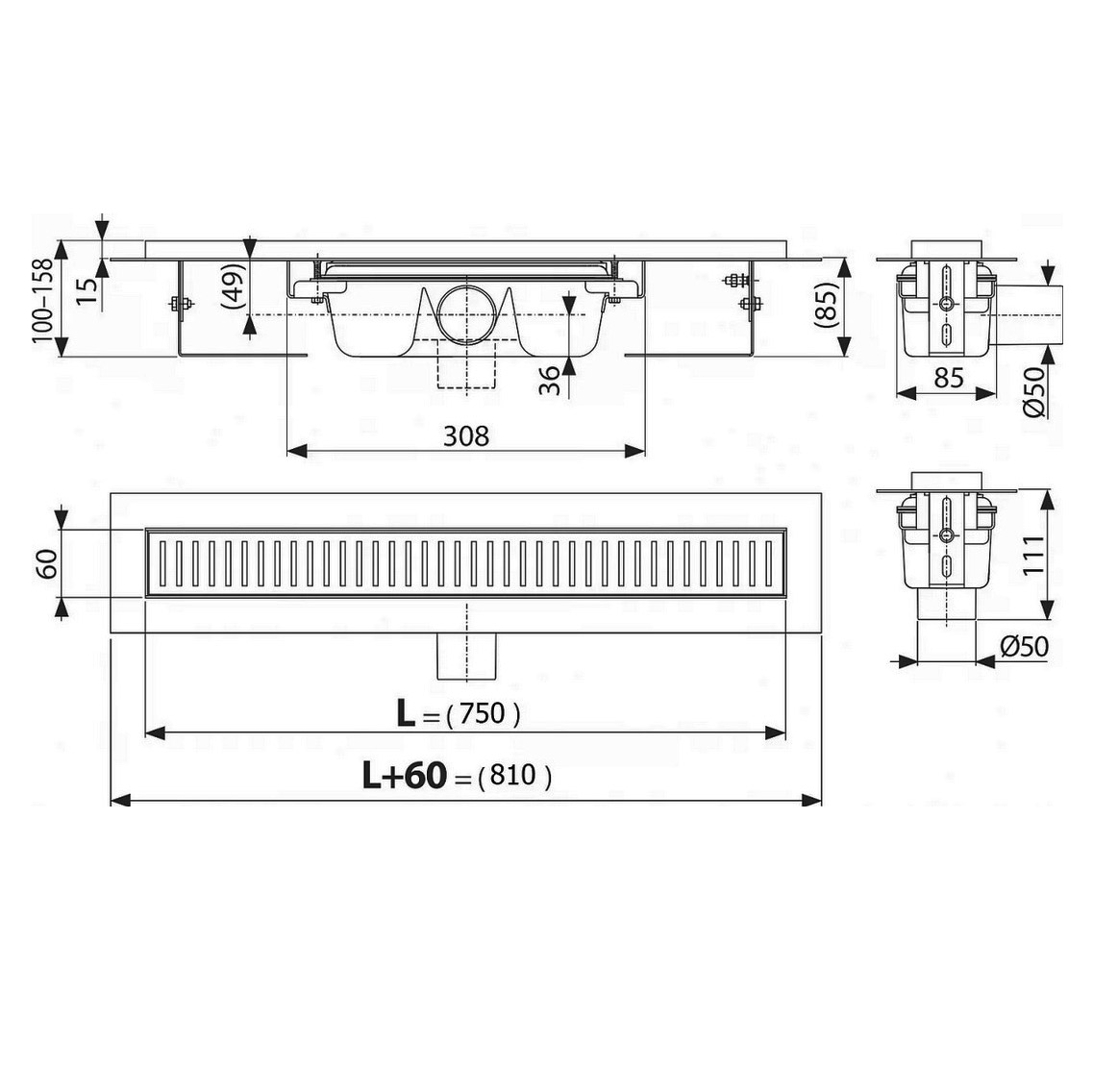 ������� ����� AlcaPlast APZ1-750