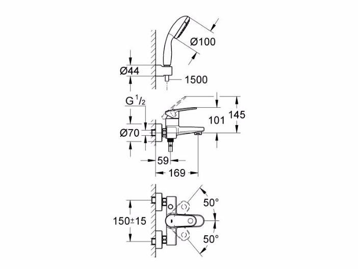 ��������� ��� ����� Grohe Europlus New 33547002