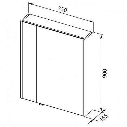 �������-���� Aquanet ������� 75x90 00210010 �����