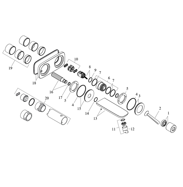 ��������� ��� �������� Hansgrohe PuraVida �����/���� 15084400