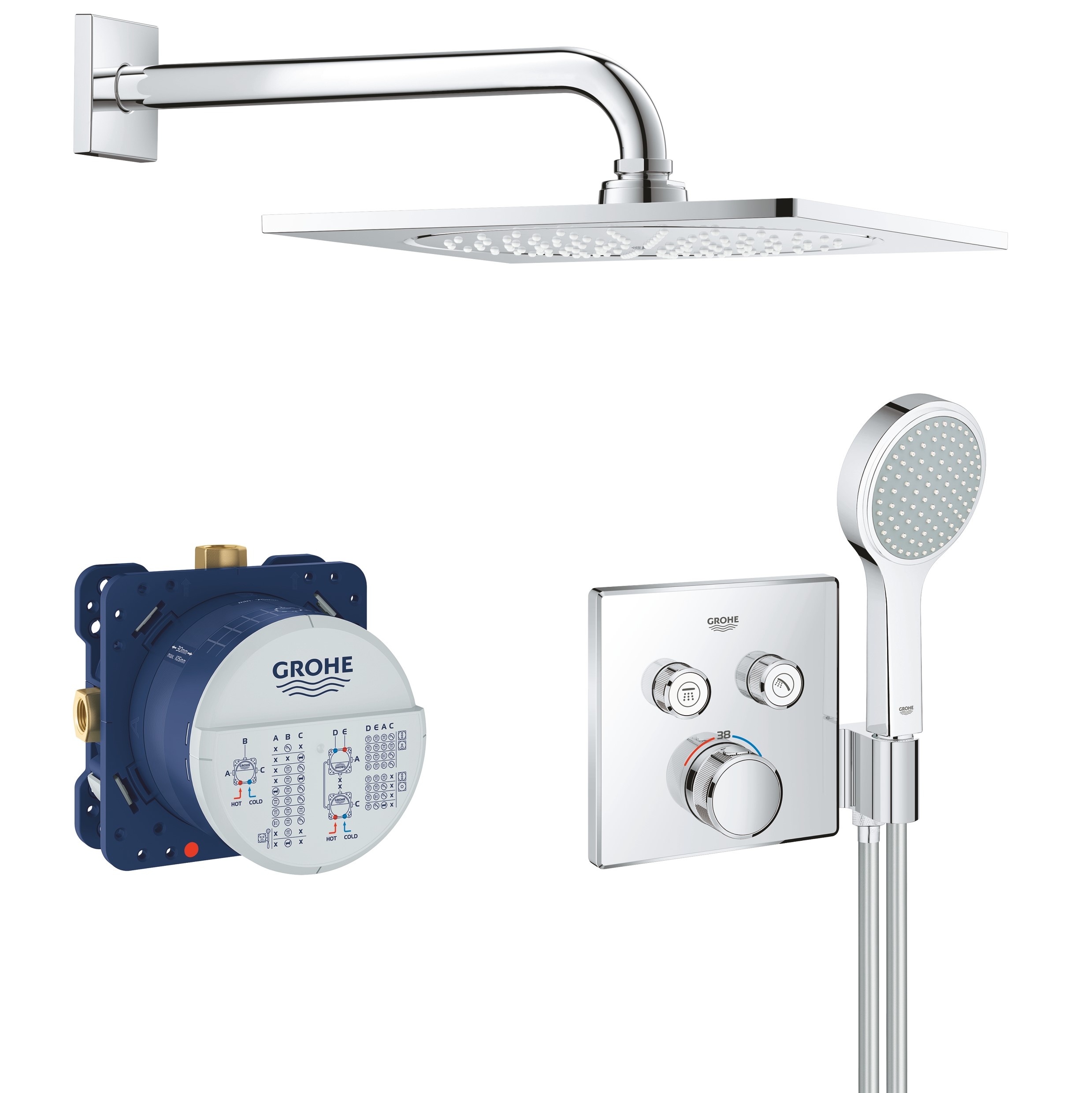 ������� ������� Grohe Grohtherm SmartControl 34742000