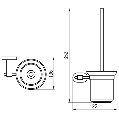 ��� ��������� Ravak Chrome CR 410.00 X07P196