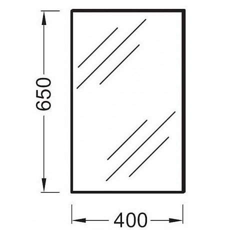 ������� Jacob Delafon 40x65 Rythmik EB1044-NF