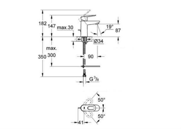 ��������� ��� �������� Grohe BauLoop 23337000