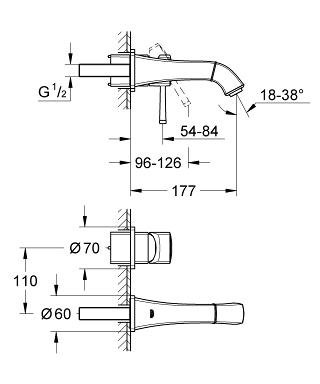 ��������� ��� �������� Grohe Grandera 19929000